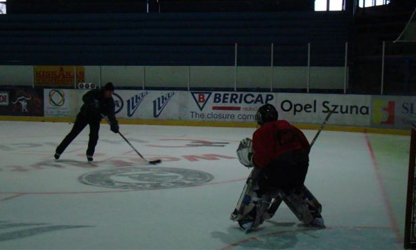 Nathan Martz és Jason Guerriero az U14 edzésen